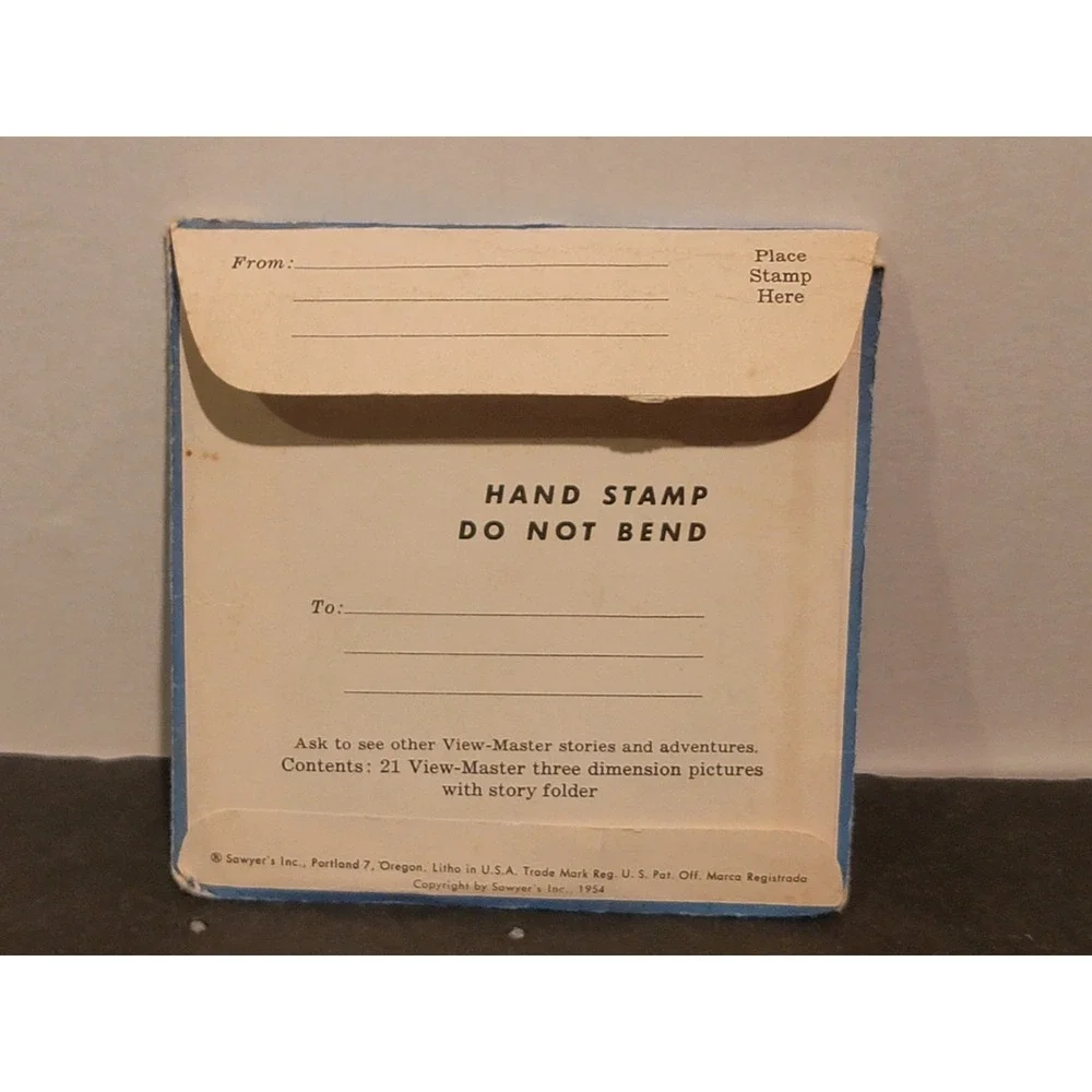 Vintage View-Master Robin Hood 3 reel Packet/Booklet 972 A-C 1D Complete Set